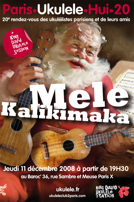 Paris Ukulele Hui 20 Mele Kalikimaka